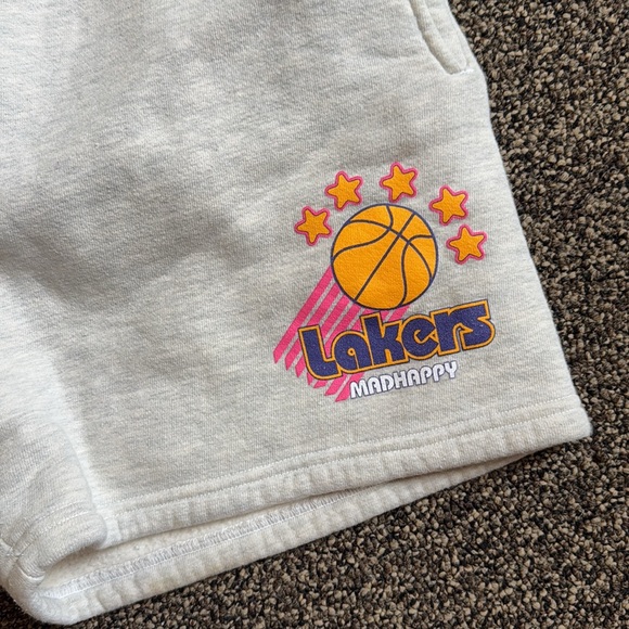 Madhappy x lakers sweat shorts - Picture 2 of 6